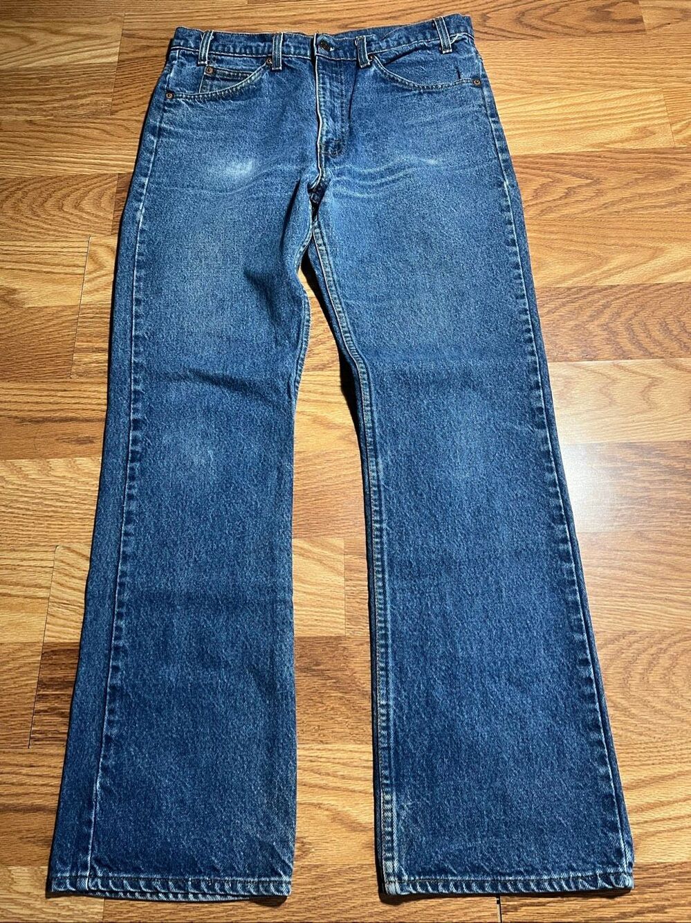 Vintage 80s Levi’s Mens 517 Bootcut Jeans 34x31